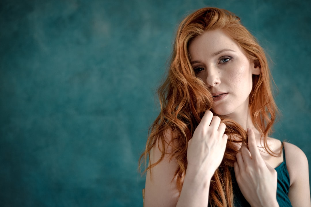 Artistic studio portrait — controlled lighting